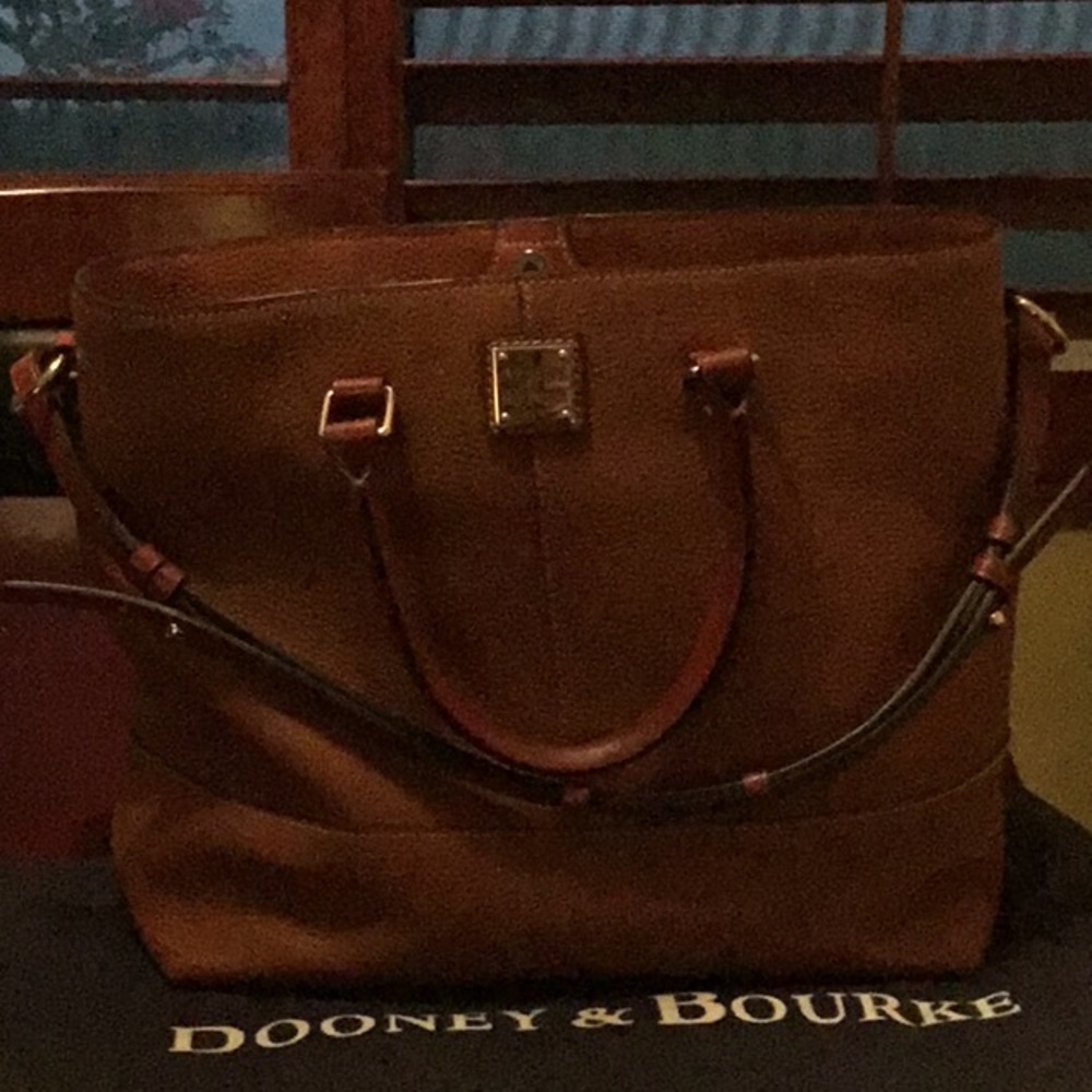 Large tote caramel